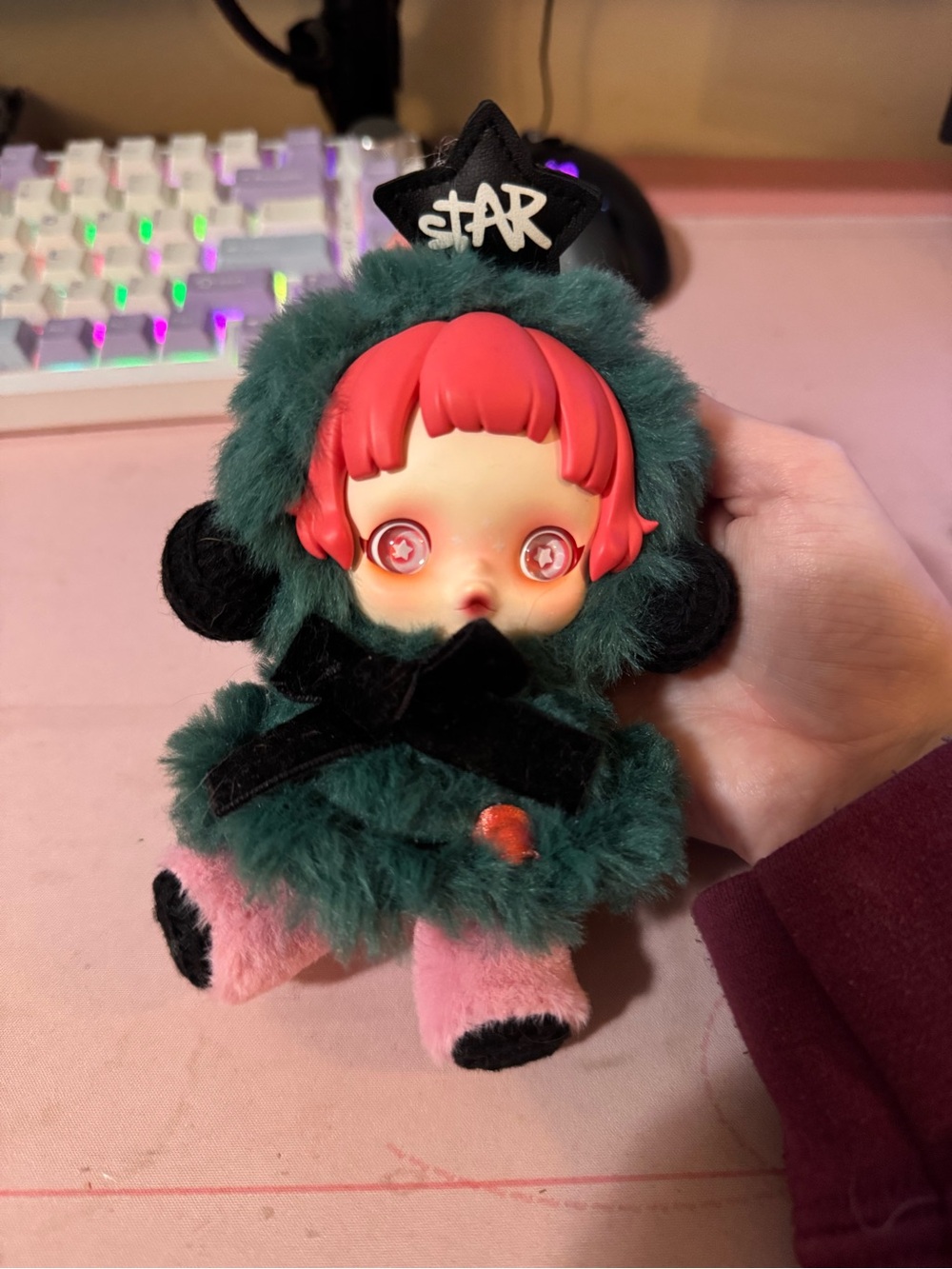 Skullpanda Partita Popmart Keychain Plush